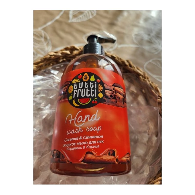 Savon liquide main, tutti frutti/ citrouille / Caramel Savon liquide main, tutti frutti/ citrouille / Caramel