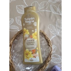 Gel douche ambre sandal. 650 ml tulipan negro