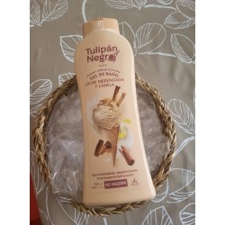 Gel douche lait méringué cannelle. 650 ml tulipan negro