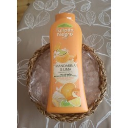 Gel douche mandarine / citron. 650 ml tulipan negro