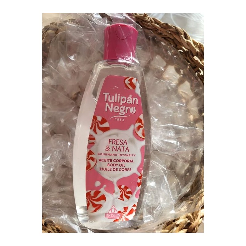 Huile corporelle fraise chantilly Huile corporelle fraise chantilly