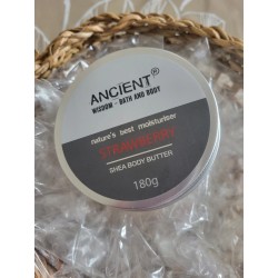 Crème corporelle fraise 180 ml