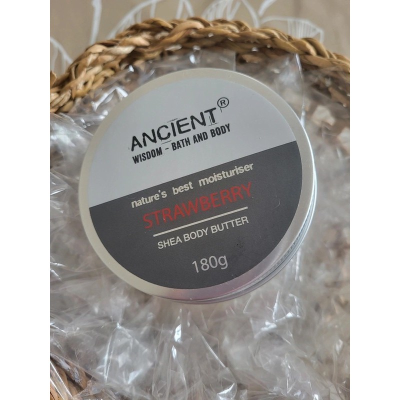 Crème corporelle fraise 180 ml