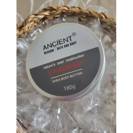 Crème corporelle fraise 180 ml